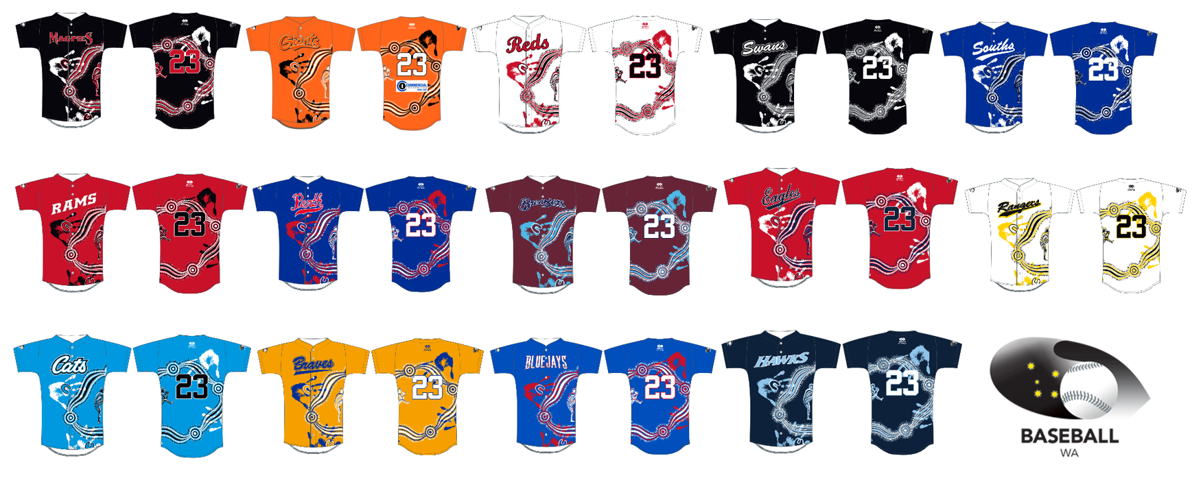 Baseball WA Reveals Indigenous Jersey Design - Baseball WA